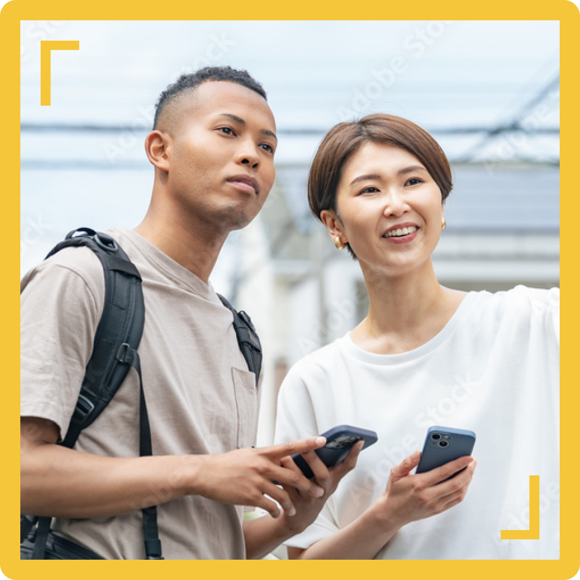 Language partners with similar interests having a friendly conversation